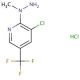 3-Chloro-2-(1-methylhydrazino)-5-(trifluoromethyl)pyridine hydrochloride - chemical structure image
