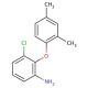 3-Chloro-2-(2,4-dimethylphenoxy)aniline - chemical structure image