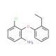 3-Chloro-2-(2-ethylphenoxy)aniline - chemical structure image