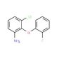 3-Chloro-2-(2-fluorophenoxy)aniline - chemical structure image