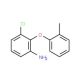 3-Chloro-2-(2-methylphenoxy)aniline - chemical structure image