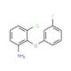 3-Chloro-2-(3-fluorophenoxy)aniline - chemical structure image
