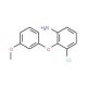 3-Chloro-2-(3-methoxyphenoxy)phenylamine - chemical structure image