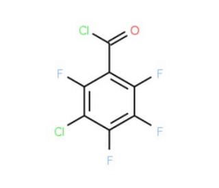 3-Chloro-2,4,5,6-tetrafluorobenzoyl chloride (CAS 292621-58-0) - chemical structure image