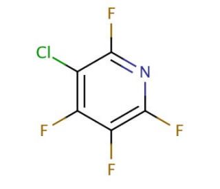 3-Chloro-2,4,5,6-tetrafluoropyridine (CAS 1735-84-8) - chemical structure image