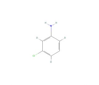 3-Chloro-2,4,6-trideuteroaniline (CAS 347840-11-3) - chemical structure image
