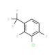 3-Chloro-2,4-difluorobenzotrifluoride (CAS 120770-03-8) - chemical structure image