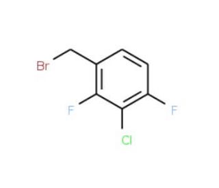3-Chloro-2,4-difluorobenzyl bromide (CAS 886501-15-1) - chemical structure image