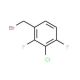 3-Chloro-2,4-difluorobenzyl bromide (CAS 886501-15-1) - chemical structure image
