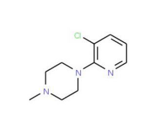 3-Chloro-2-(4-methylpiperazin-1-yl)pyridine (CAS 87394-57-8) - chemical structure image