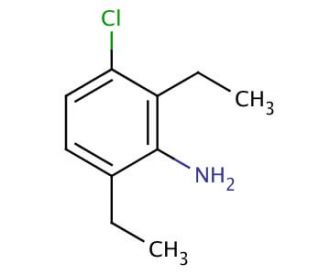 3-Chloro-2,6-diethylaniline (CAS 67330-62-5) - chemical structure image