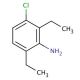 3-Chloro-2,6-diethylaniline (CAS 67330-62-5) - chemical structure image