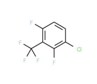 3-Chloro-2,6-difluorobenzotrifluoride - chemical structure image