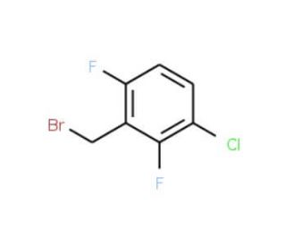 3-Chloro-2,6-difluorobenzyl bromide (CAS 261762-47-4) - chemical structure image