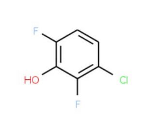 3-Chloro-2,6-difluorophenol (CAS 261762-51-0) - chemical structure image