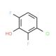 3-Chloro-2,6-difluorophenol (CAS 261762-51-0) - chemical structure image