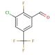 3-Chloro-2-fluoro-5-(trifluoromethyl)benzaldehyde (CAS 261763-02-4) - chemical structure image