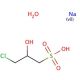 3-Chloro-2-hydroxy-1-propanesulfonic acid sodium salt (CAS 143218-48-8) - chemical structure image