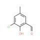 3-Chloro-2-hydroxy-5-methyl-benzaldehyde - chemical structure image