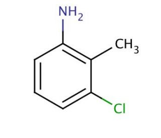 3-Chloro-2-methylaniline (CAS 87-60-5) - chemical structure image