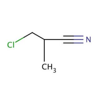 3-Chloro-2-methylpropionitrile (CAS 7659-45-2) - chemical structure image