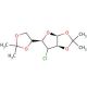 3-Chloro-3-deoxy-1:2,5:6-diisopropylidene-D-glucopyranose - chemical structure image