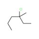 3-Chloro-3-methylhexane (CAS 43197-78-0) - chemical structure image