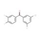 3-Chloro-3′,4′,5-trifluorobenzophenone - chemical structure image
