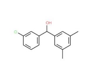 3-Chloro-3&prime;,5&prime;-dimethylbenzhydrol - chemical structure image