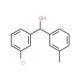 3-Chloro-3′-methylbenzhydrol (CAS 842140-72-1) - chemical structure image