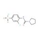 3-Chloro-4-[(pyrrolidine-1-carbonyl)-amino]-benzenesulfonyl chloride - chemical structure image