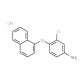 3-Chloro-4-(1-naphthyloxy)aniline hydrochloride - chemical structure image