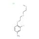 3-Chloro-4-[2-(2-methoxyethoxy)ethoxy]aniline hydrochloride - chemical structure image