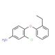 3-Chloro-4-(2-ethylphenoxy)aniline - chemical structure image