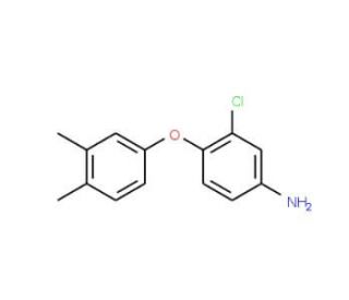 3-Chloro-4-(3,4-dimethylphenoxy)aniline - chemical structure image