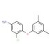 3-Chloro-4-(3,5-dimethylphenoxy)aniline - chemical structure image