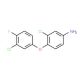 3-Chloro-4-(3-chloro-4-fluorophenoxy)aniline - chemical structure image