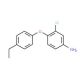 3-Chloro-4-(4-ethylphenoxy)aniline - chemical structure image