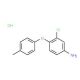 3-Chloro-4-(4-methylphenoxy)aniline hydrochloride - chemical structure image