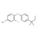 3-Chloro-4-[4-(tert-pentyl)phenoxy]aniline - chemical structure image