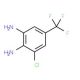 3-Chloro-4,5-diaminobenzotrifluoride (CAS 132915-80-1) - chemical structure image
