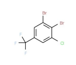 3-Chloro-4,5-dibromobenzotrifluoride - chemical structure image