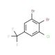 3-Chloro-4,5-dibromobenzotrifluoride - chemical structure image