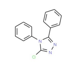 3-chloro-4,5-diphenyl-4H-1,2,4-triazole - chemical structure image