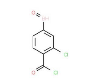 3-Chloro-4-chlorocarbonylphenylboronic anhydride (CAS 850589-38-7) - chemical structure image