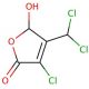 3-Chloro-4-(dichloromethyl)-5-hydroxy-2(5H)-furanone - chemical structure image
