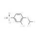 3-chloro-4-(difluoromethoxy)benzenesulfonyl chloride - chemical structure image