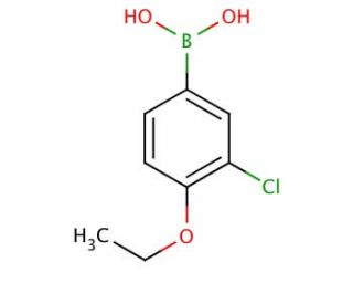 3-Chloro-4-ethoxyphenylboronic acid (CAS 279261-81-3) - chemical structure image