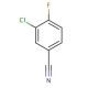 3-Chloro-4-fluorobenzonitrile (CAS 117482-84-5) - chemical structure image