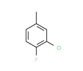 3-Chloro-4-fluorotoluene (CAS 1513-25-3) - chemical structure image